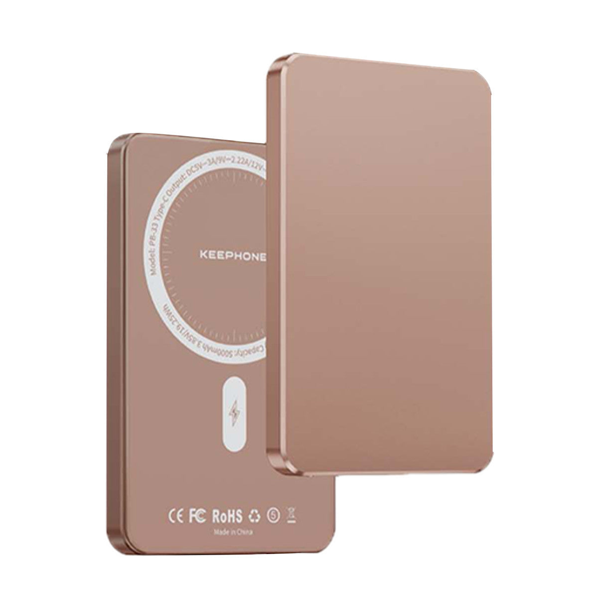 Keephone PB33 Lucci 5.000 mAh 20W Type-C 15W Kablosuz Şarj PD Magsafe Powerbank